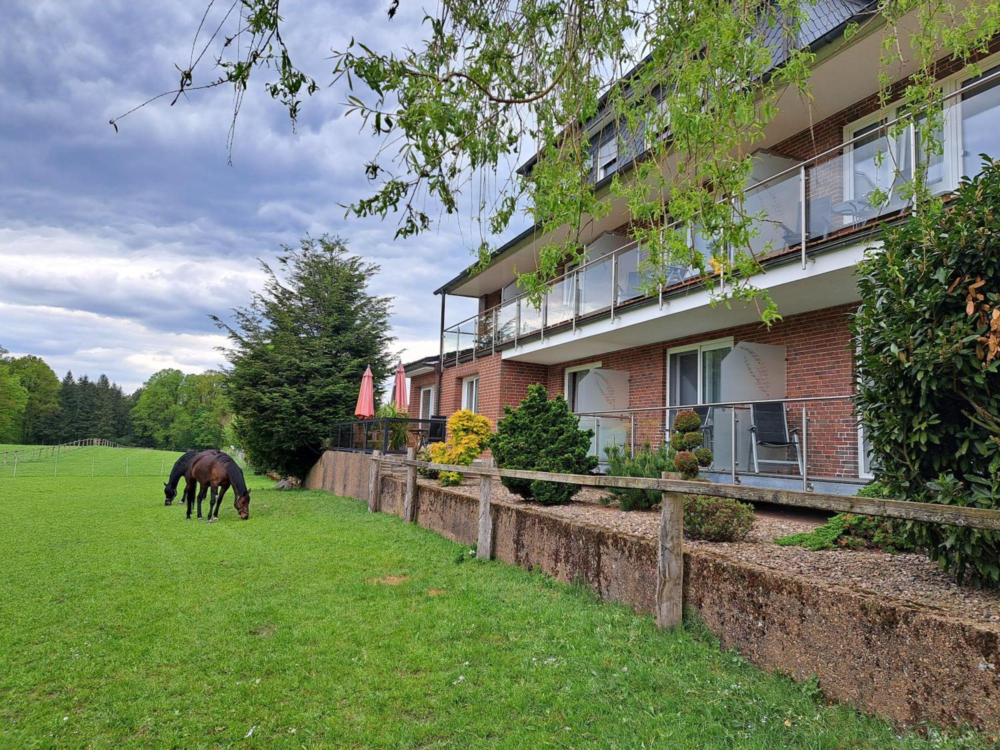 Dat Luette Heidehotel Funk - Garni Bispingen Bagian luar foto